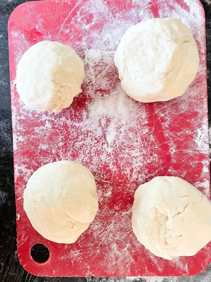 Kids love bunny bread that stars an easy, yeast-based dough that's simple to mix, fun to knead, and bakes up into the cutest golden bunnies. Dough is divided into 4 pieces.