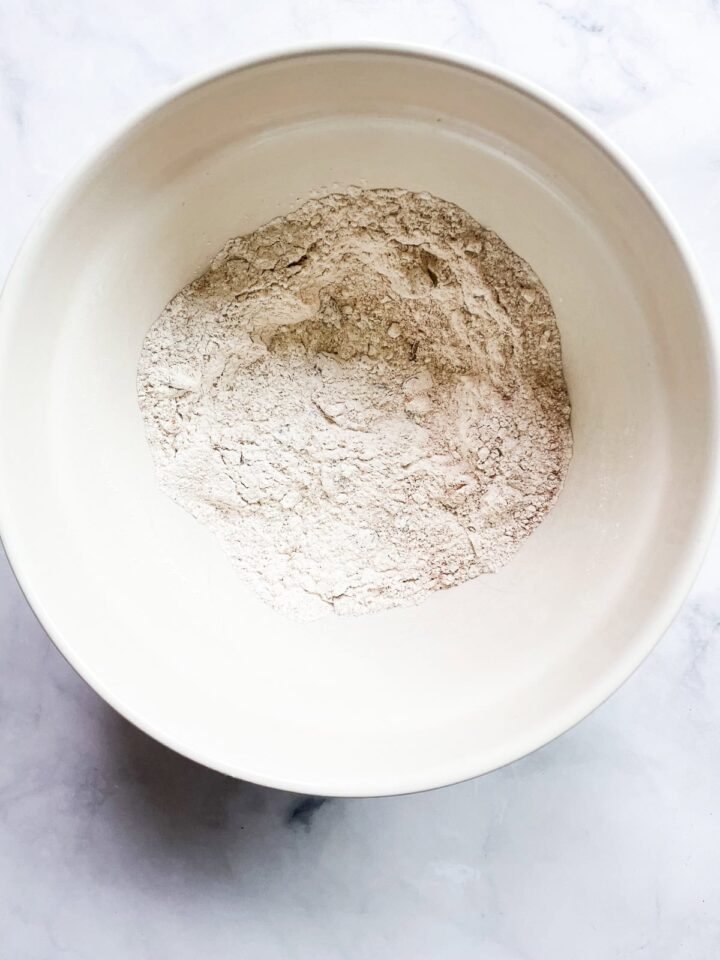 This easy no knead whole wheat bread is my version of the beloved no-knead bread recipe made with whole grain flour.